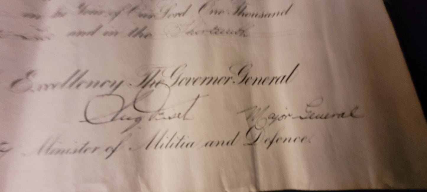 Large Ephemera Collection to Brigadier John Ernest Genet, C.B.E, M.C., C.D.
