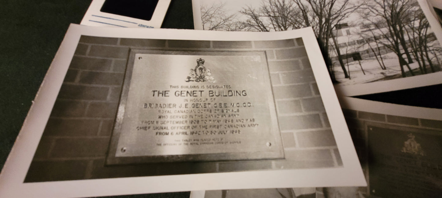 Large Ephemera Collection to Brigadier John Ernest Genet, C.B.E, M.C., C.D.