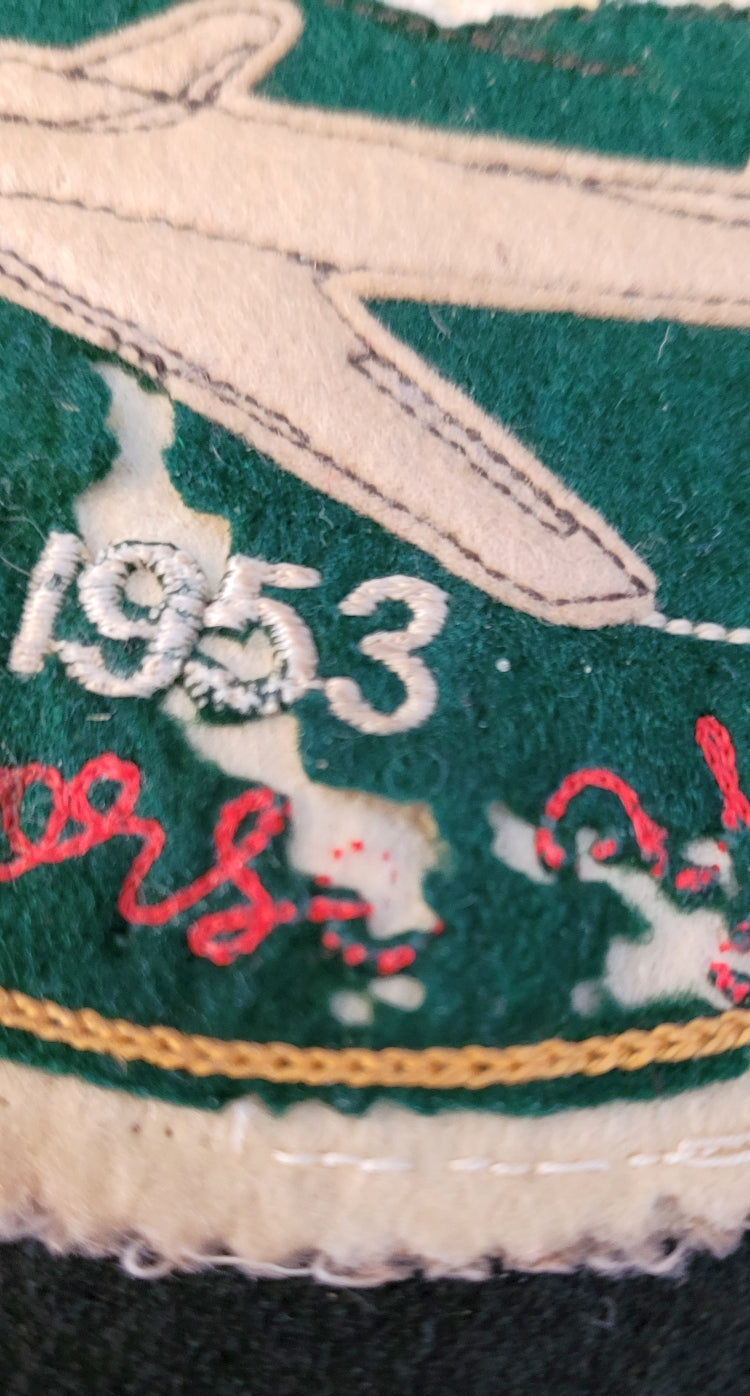 RCAF Whitehorse Yukon B Shift Sabres 1953 Patch by Crest Craft