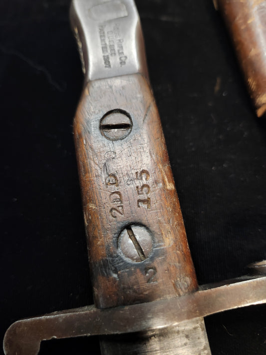 31st Bn.  Ross Rifle Bayonet