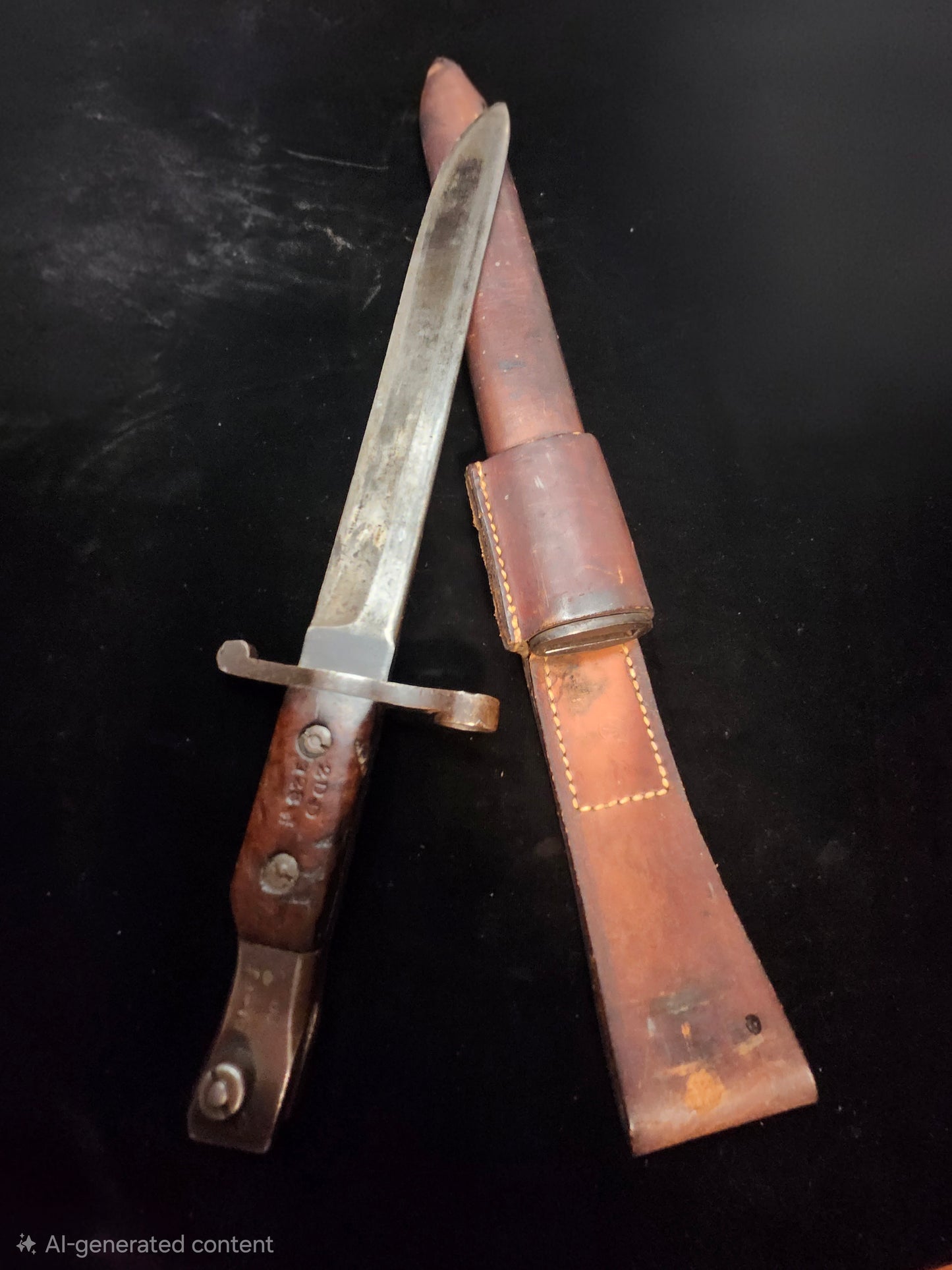 5th C.M.R.  Ross Rifle Bayonet