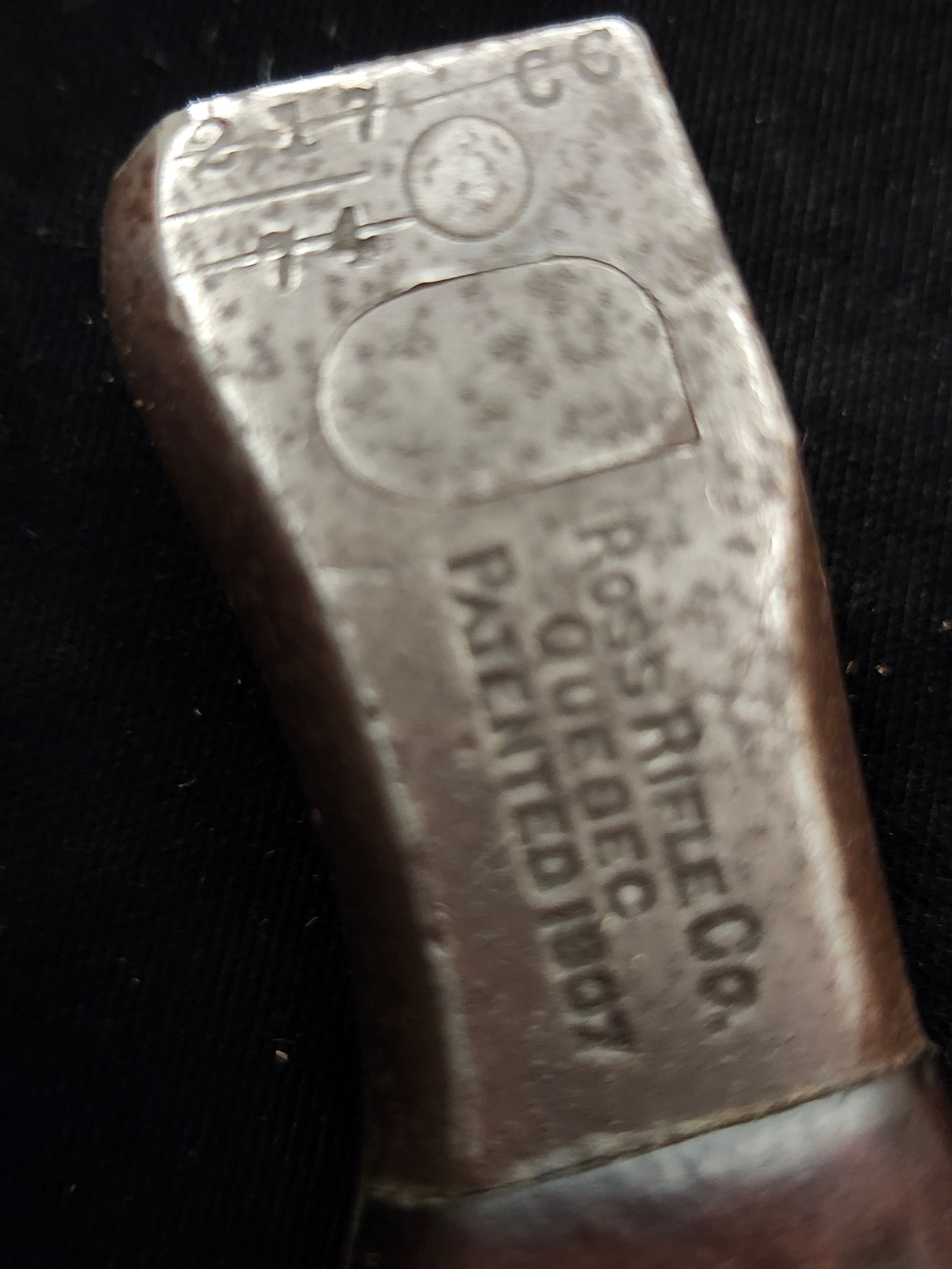 5th C.M.R.  Ross Rifle Bayonet