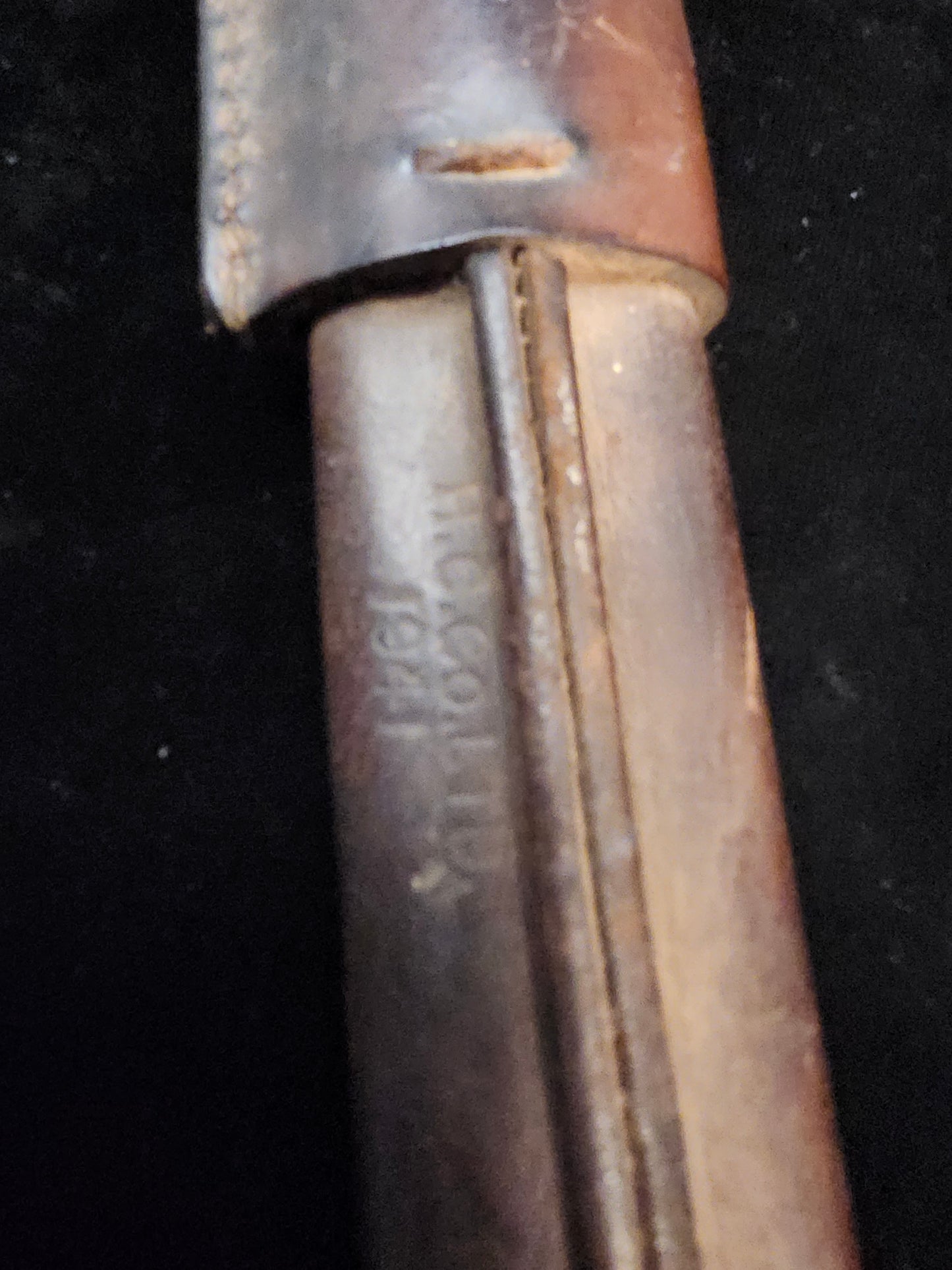 30th Bn.  Ross Rifle Bayonet