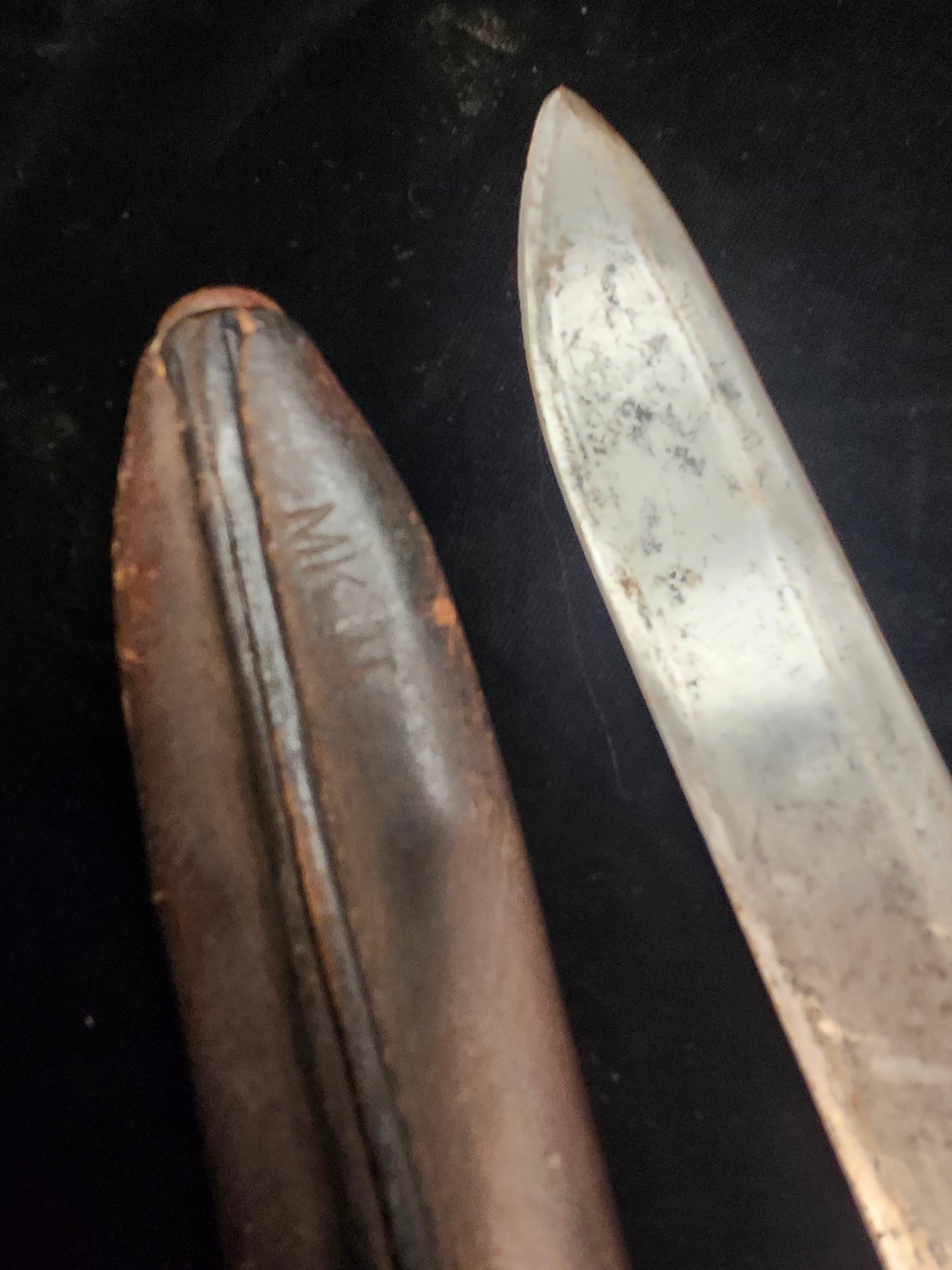 30th Bn.  Ross Rifle Bayonet