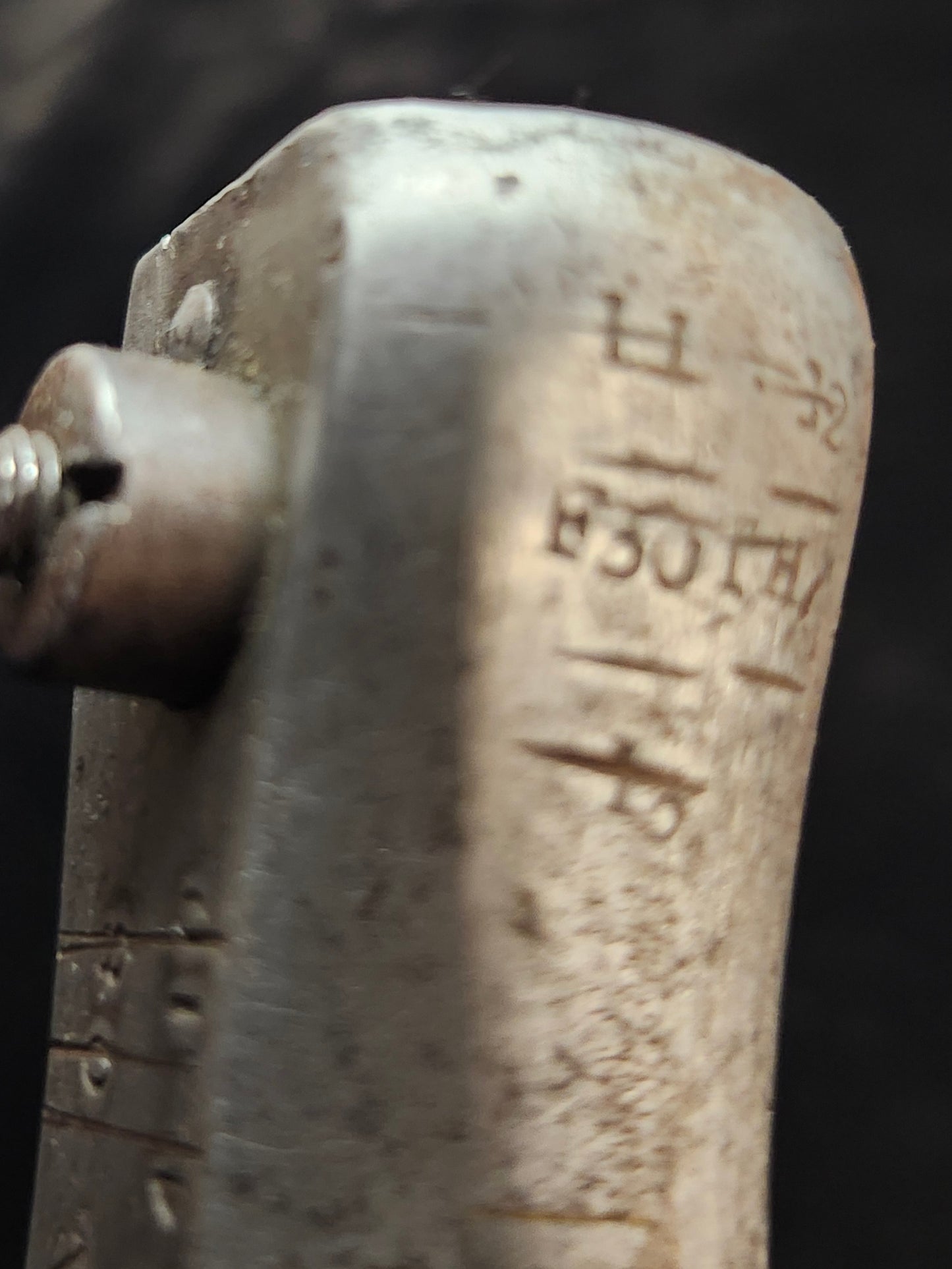 30th Bn.  Ross Rifle Bayonet