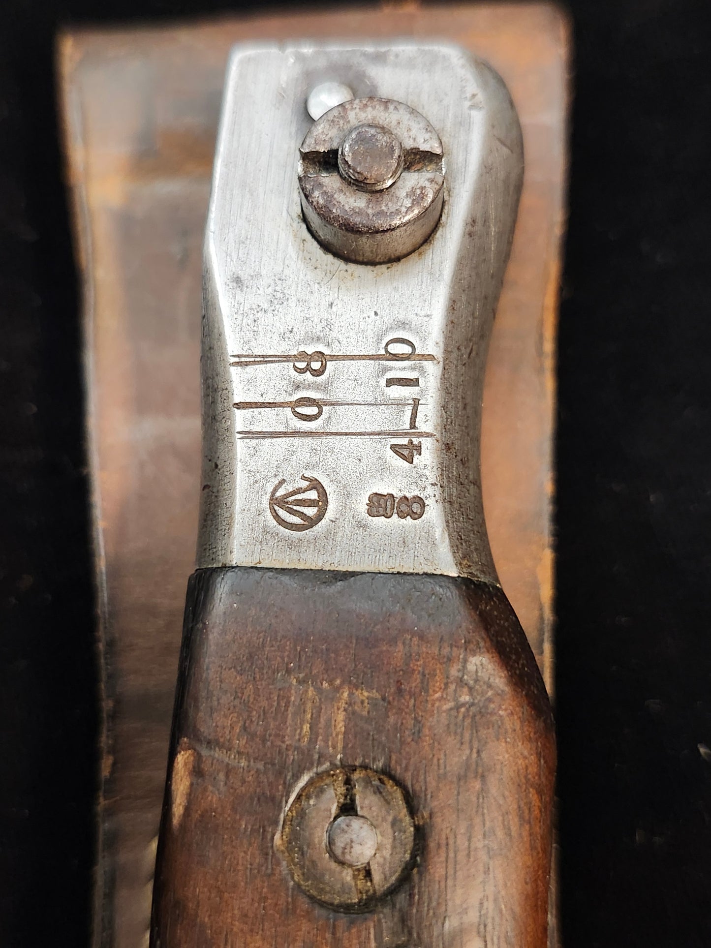 30th Bn.  Ross Rifle Bayonet