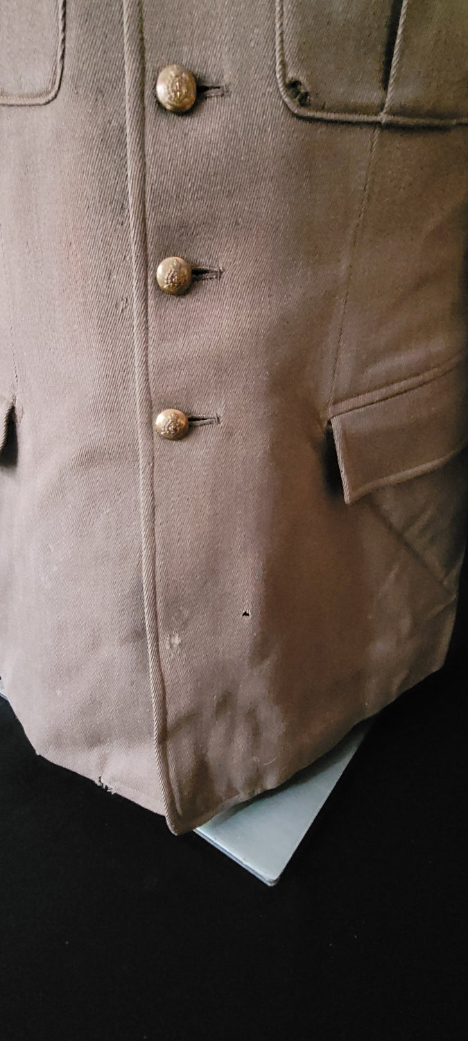 WW1 Named 1903 Pattern Seven Button Tunic to a Sergeant in the Canadian Army Medical Corps CAMC