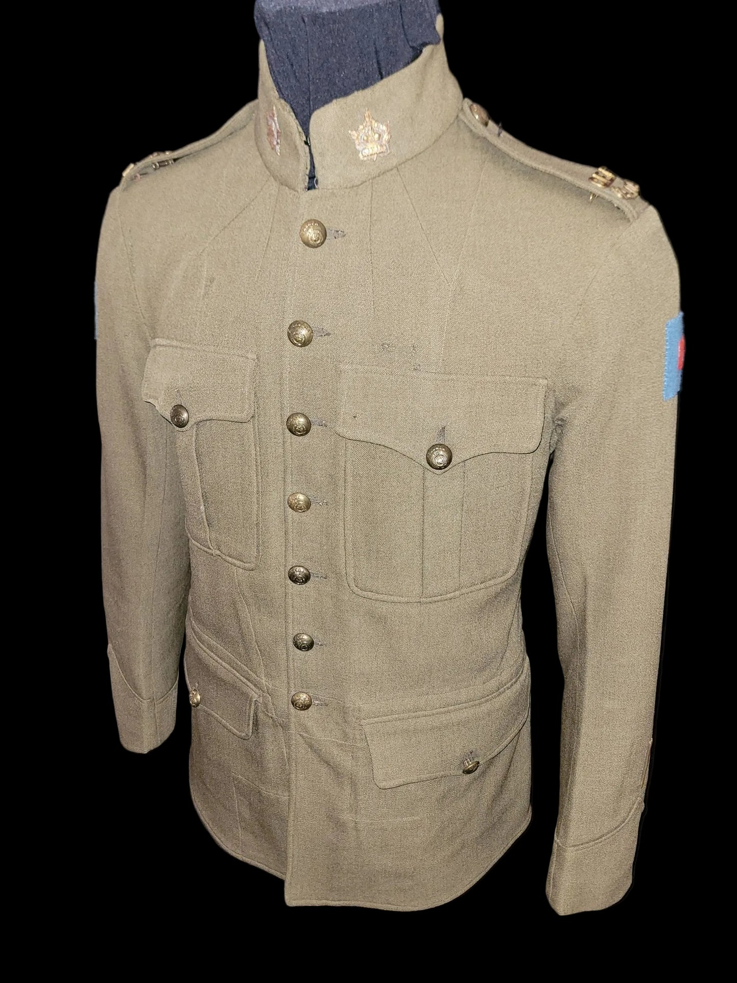 WW1 1903 Pattern Canadian Engineers Seven Button Tunic