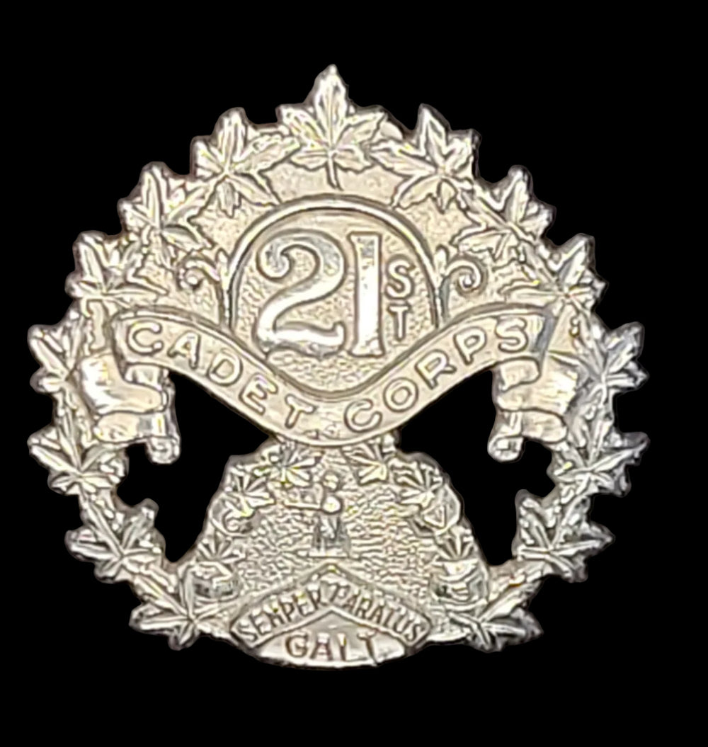 21st Cadet Corps Cap Badge