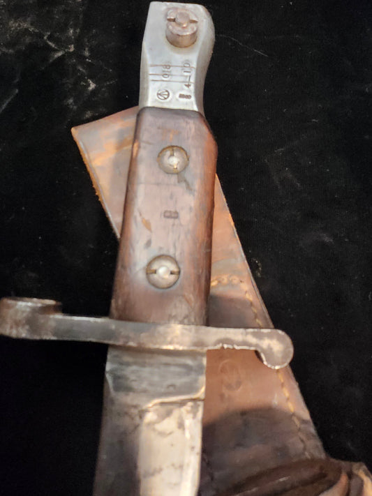 30th Bn.  Ross Rifle Bayonet