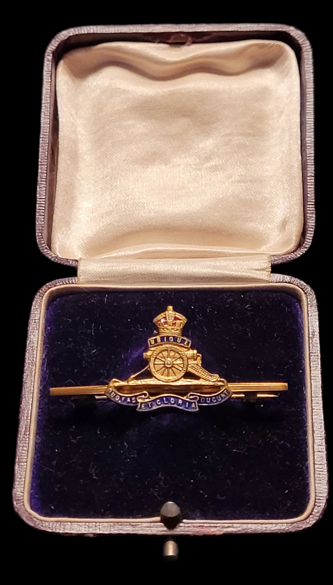 Artillery Sweetheart Pin with Original Box