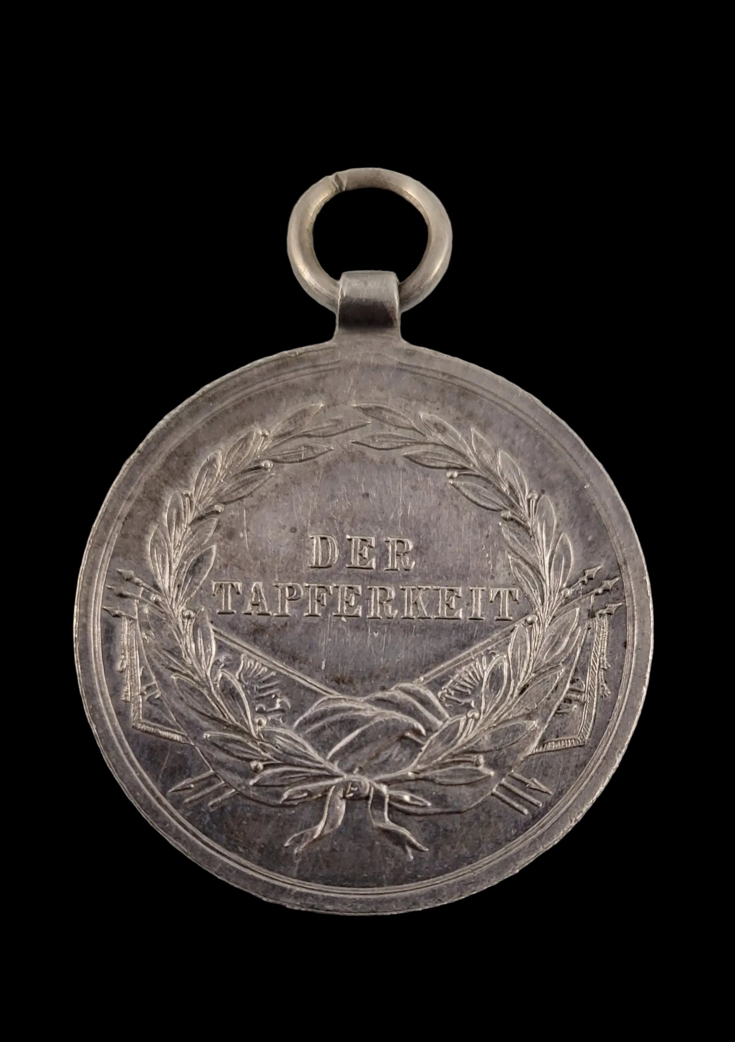 Austrian Empire Silver Medal for Bravery Featuring Emperor Franz Joseph I. Obverse