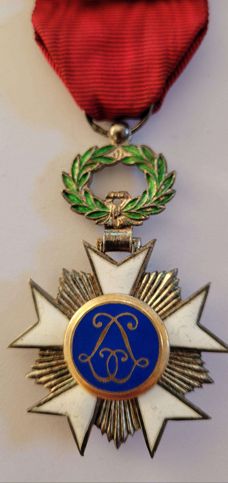 Belgian Order of the Crown Medal obverse