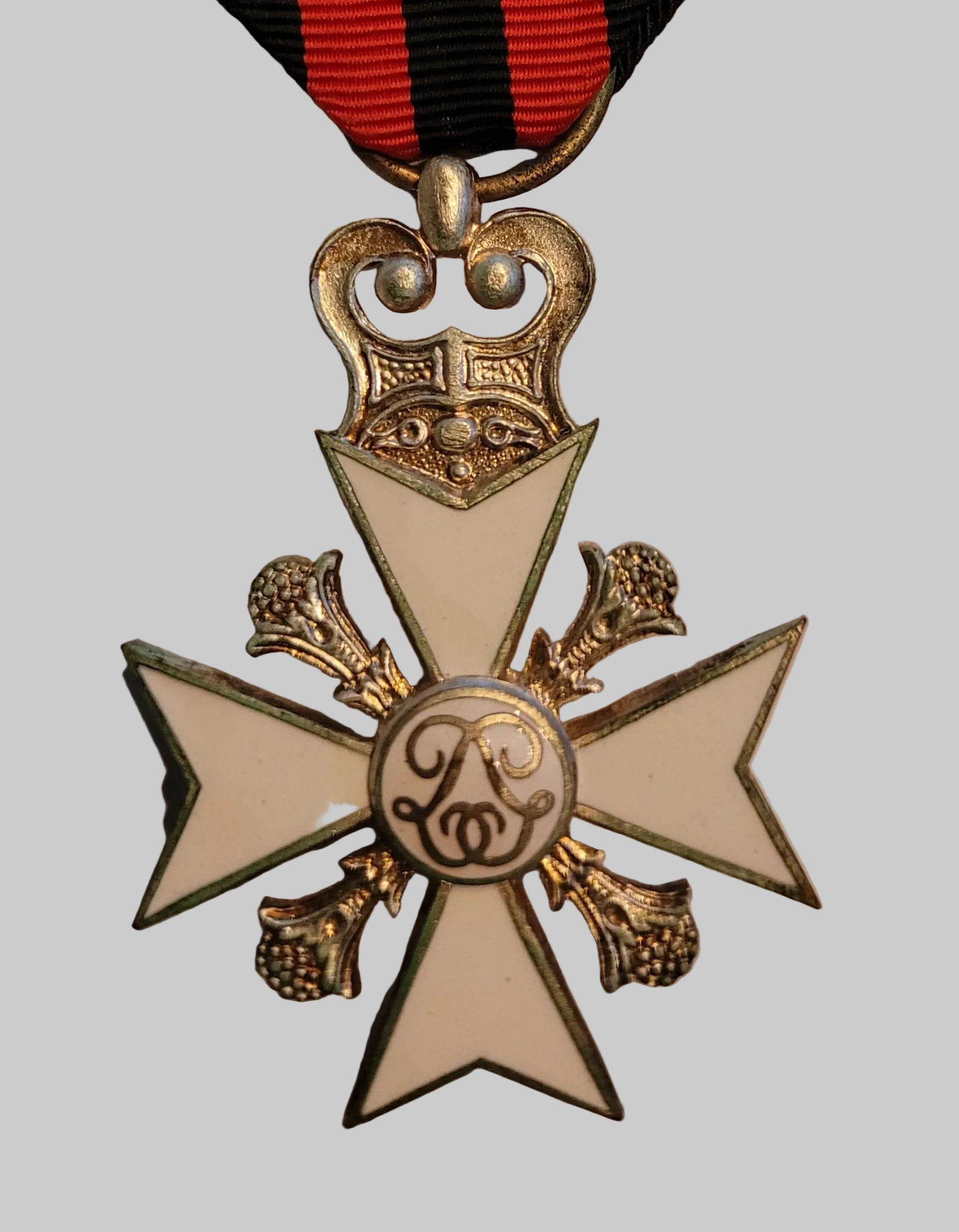 Belgian Civil Decoration for Long Service, 2nd Class Cross