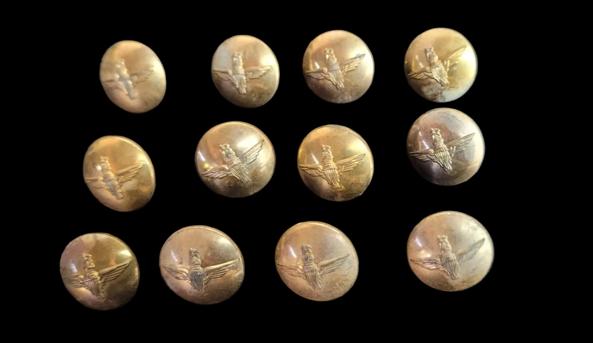 British Parachute Regiment Paratrooper buttons WW2