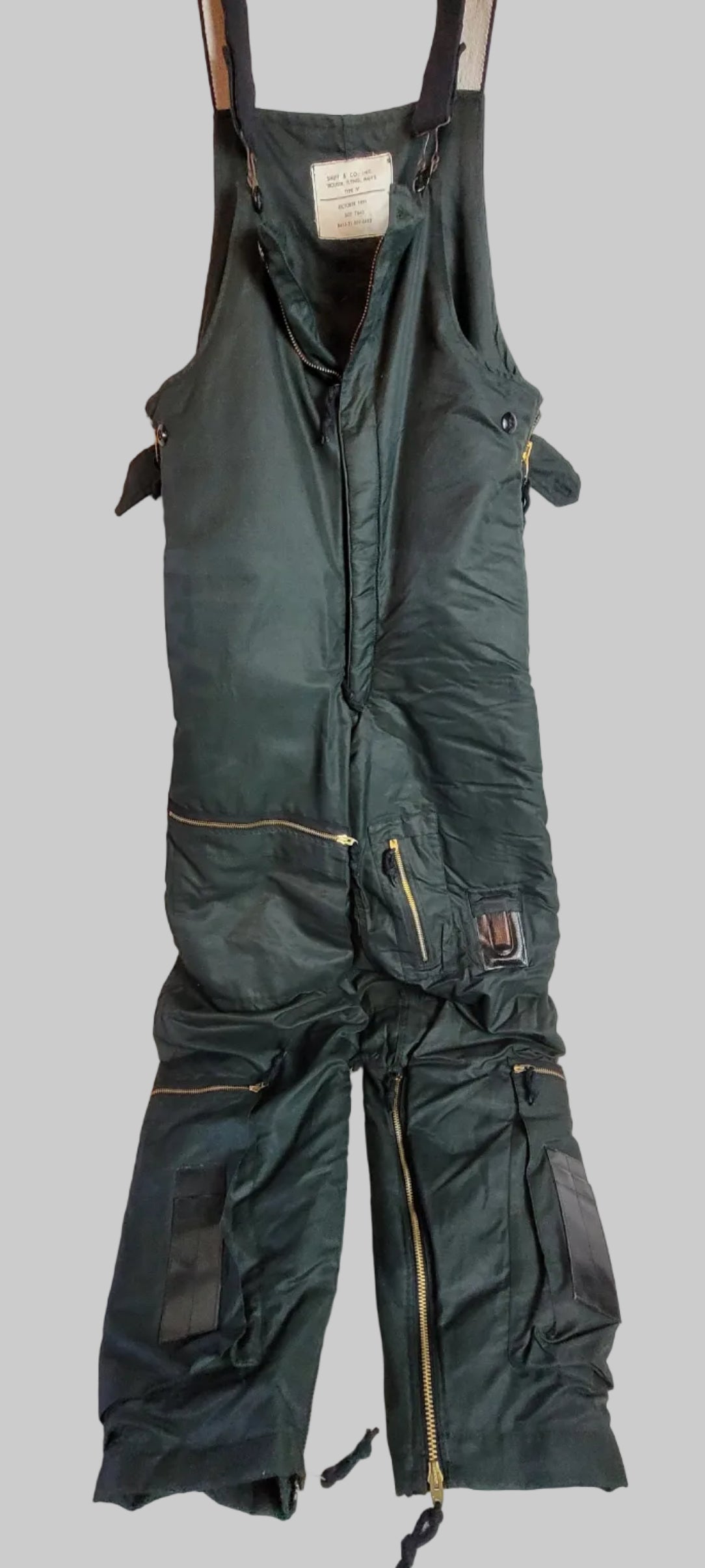 Canadian Armed Forces Flight Suit Jacket 1974 pants trousers