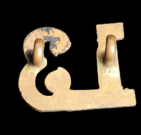 Canadian Militia 13th shoulder number numeral Hamilton 1