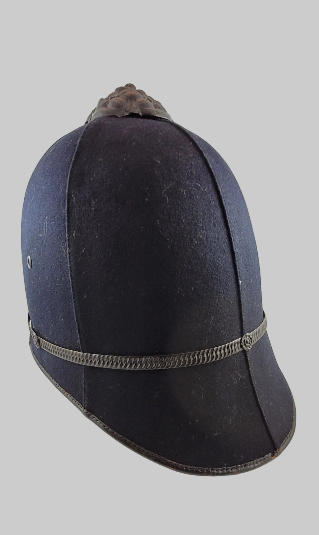 Canadian Police Custodian Cork Helmet left side
