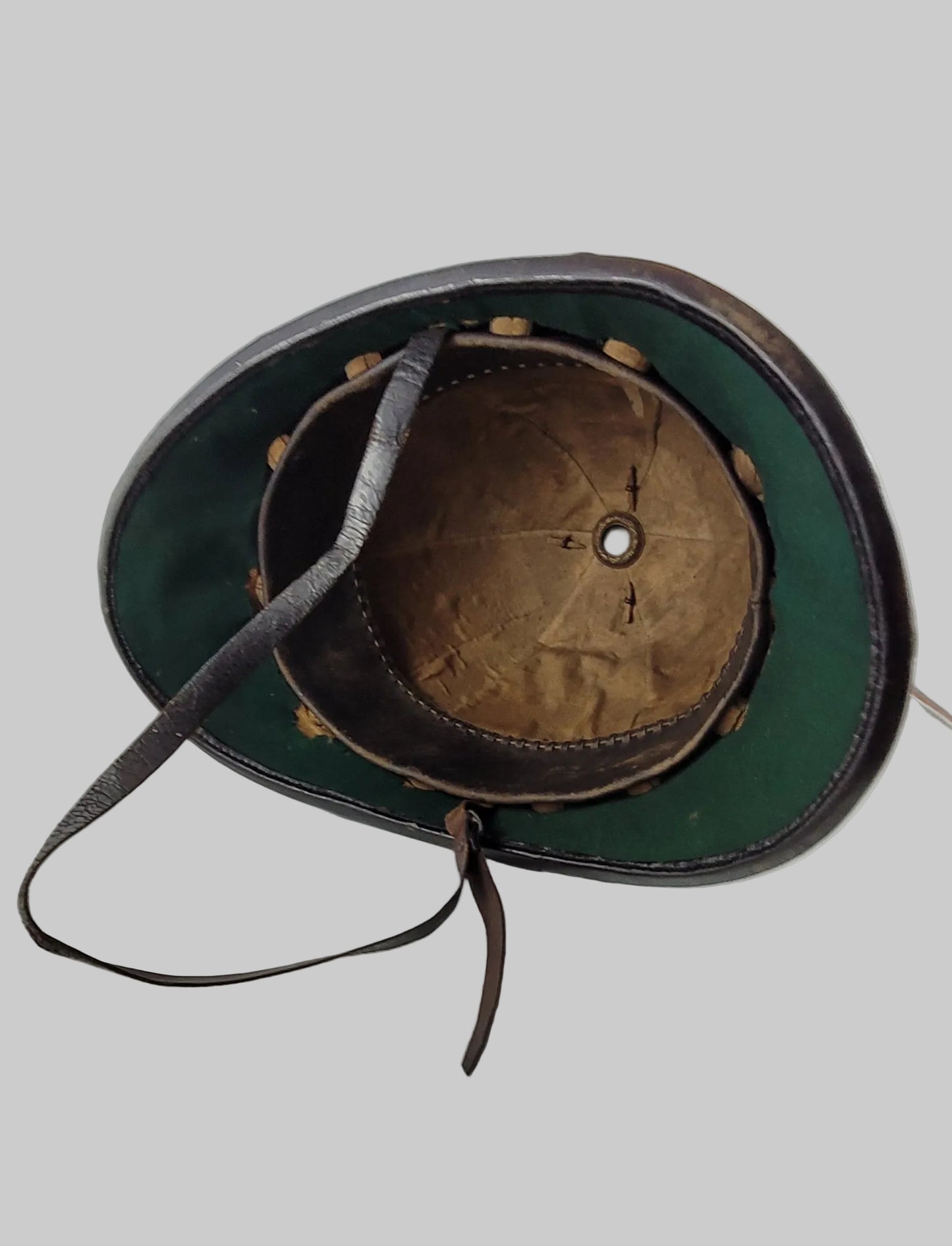 Canadian Police Custodian Cork Helmet liner view