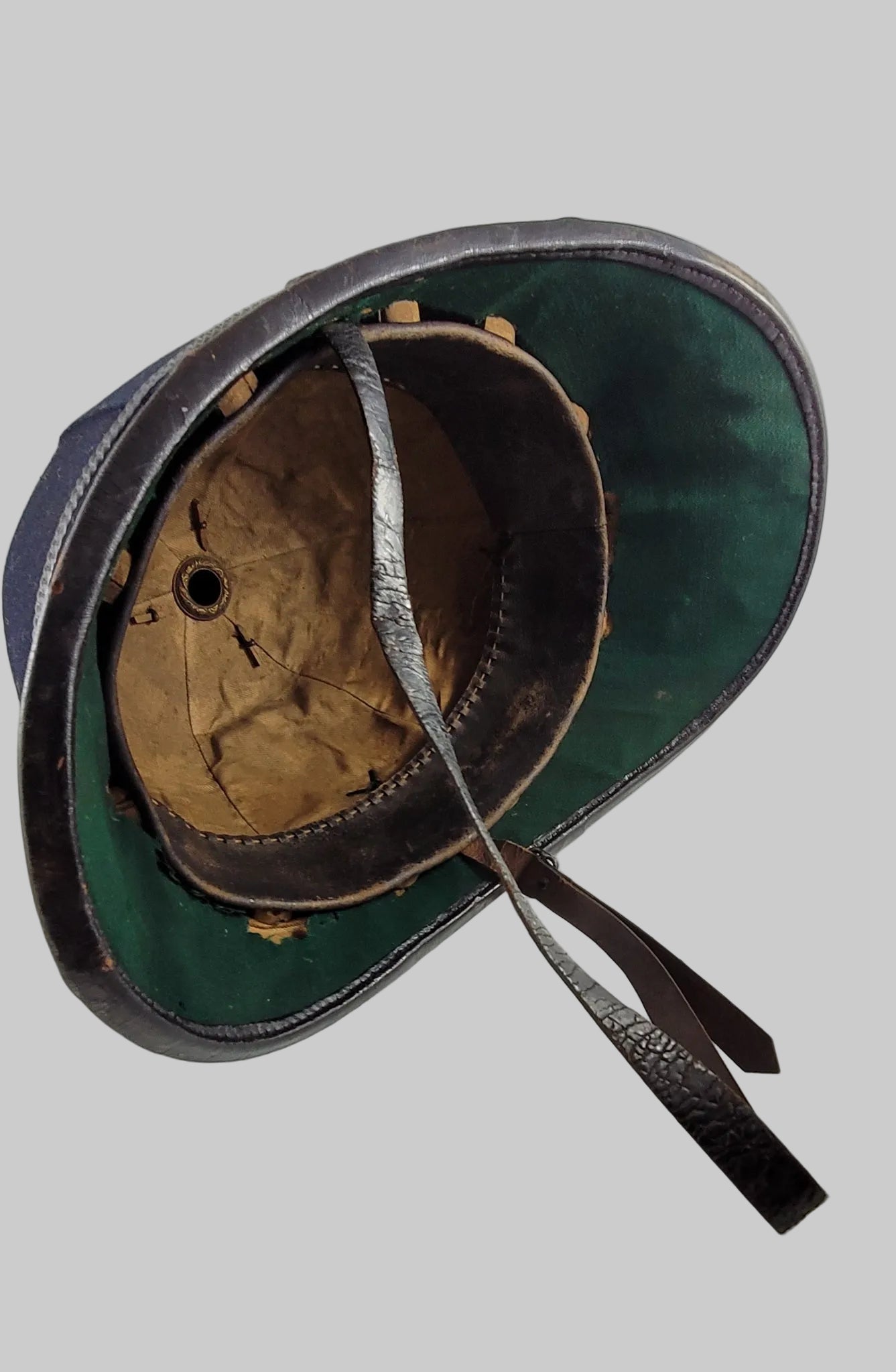 Canadian Police Custodian Cork Helmet liner view