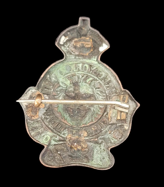 Collar Badge to the 127th Battalion of the Canadian Expeditionary Force back