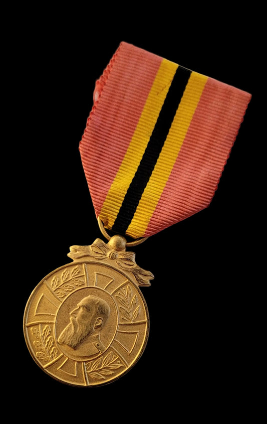 Commemorative Medal of the Reign of King Leopold II of Belgium