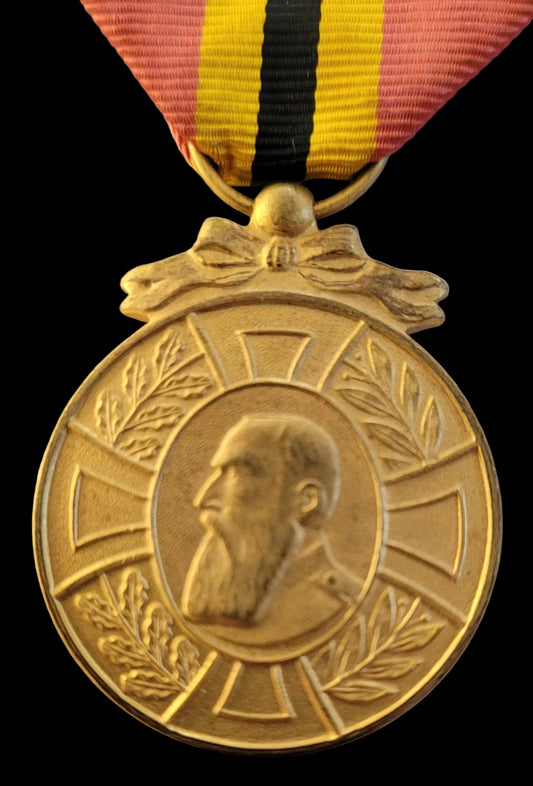Commemorative Medal of the Reign of King Leopold II of Belgium
