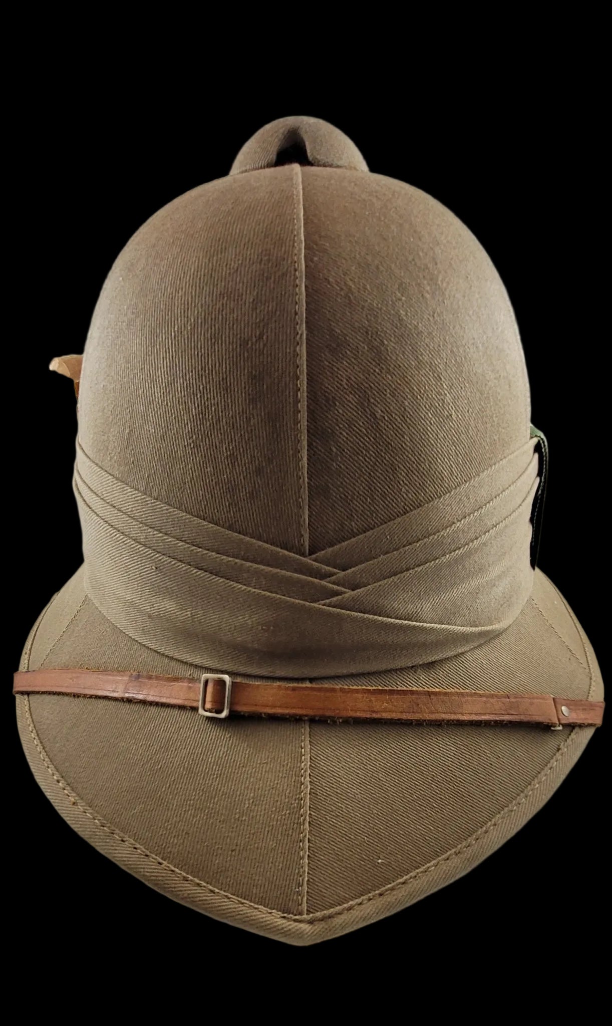 Early Wolseley Helmet, Possibly 5th Irish Lancers front