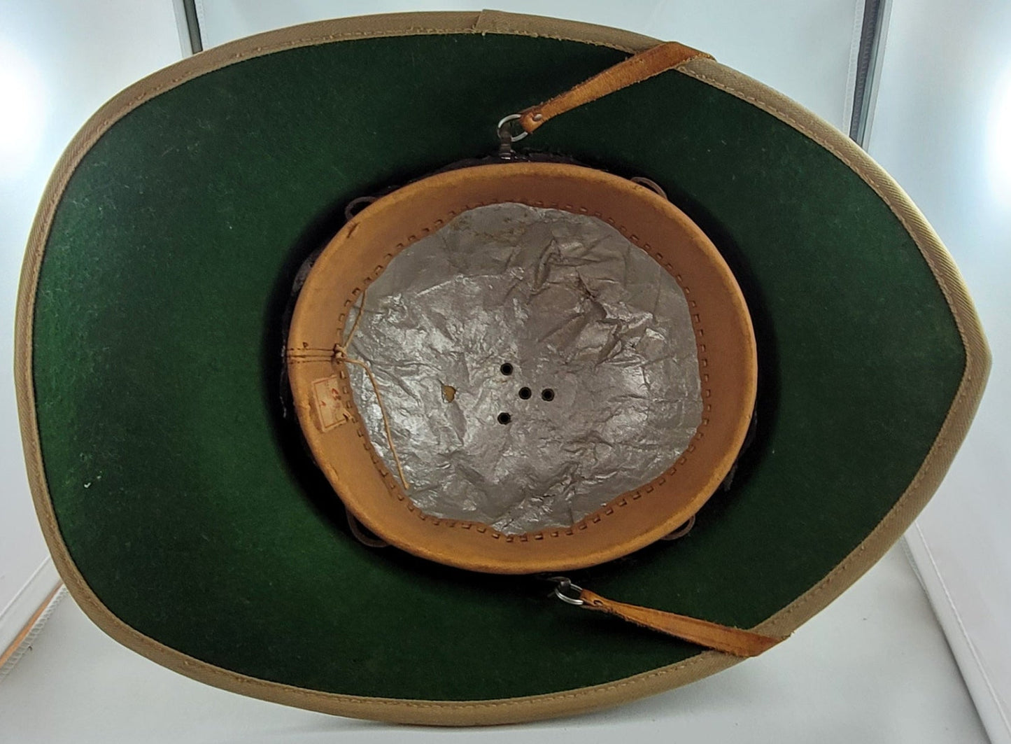 Early Wolseley Helmet, Possibly 5th Irish Lancers inside