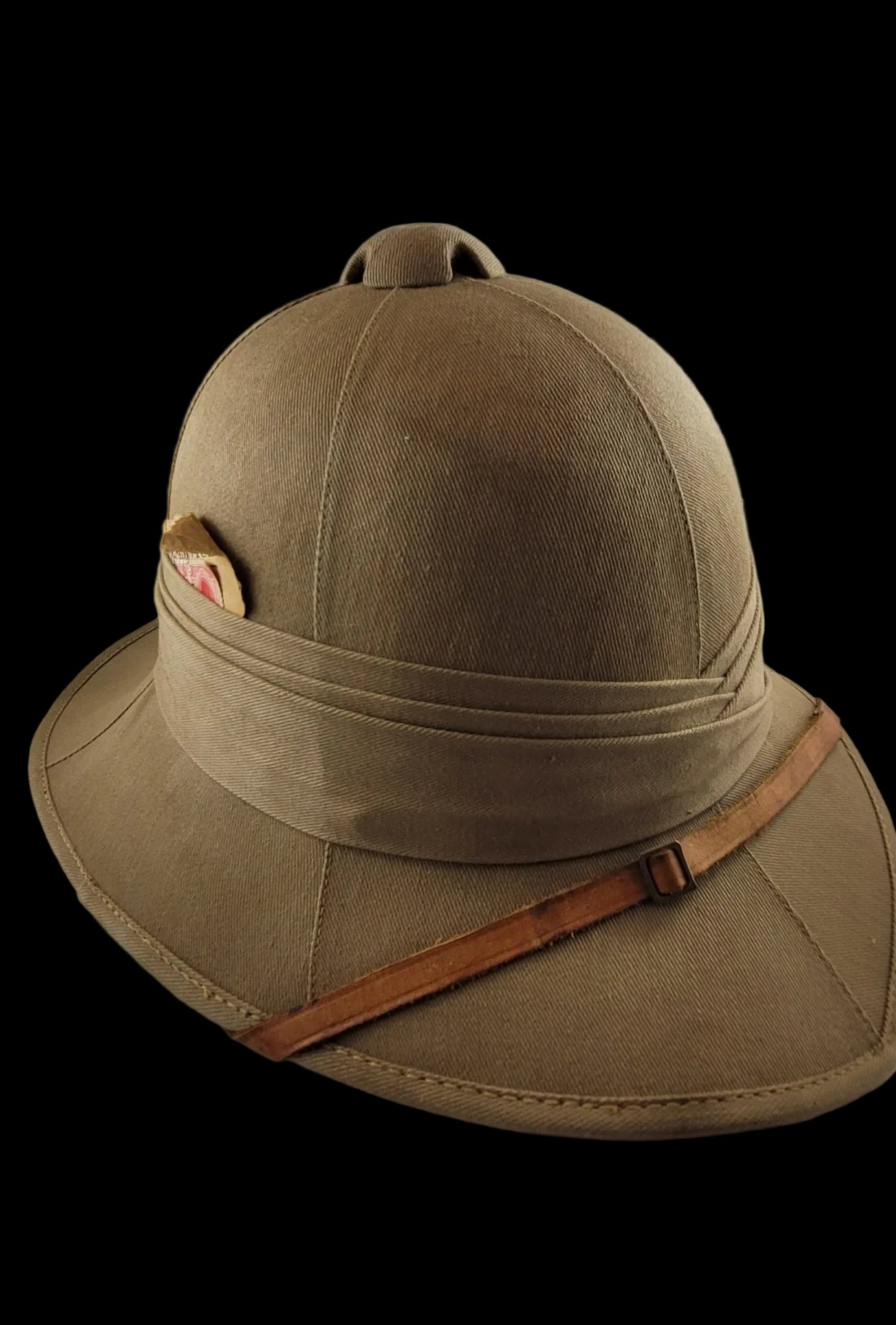 Early Wolseley Helmet, Possibly 5th Irish Lancers left