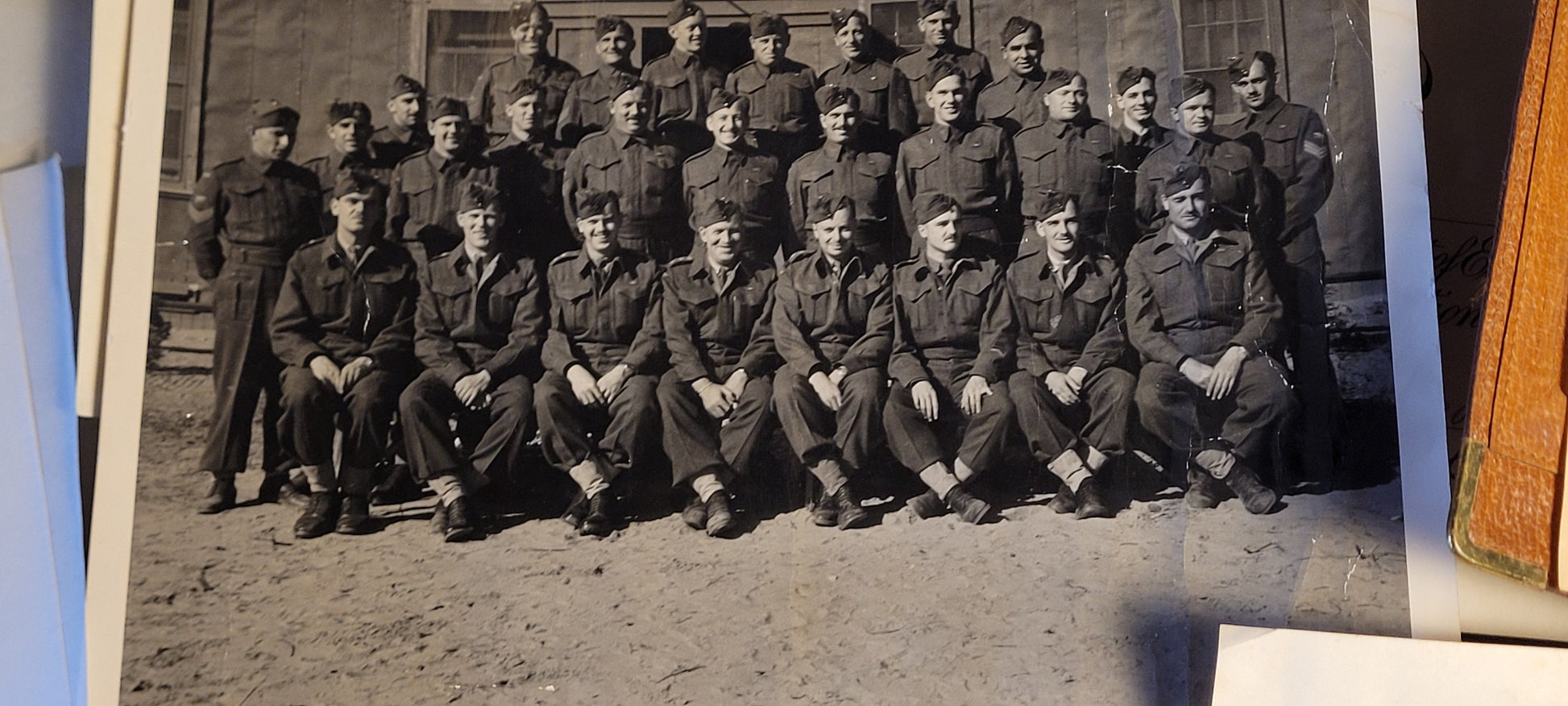 Ephemera and photos Lt. Douglas Smart RCA Royal Canadian Artillery 6
