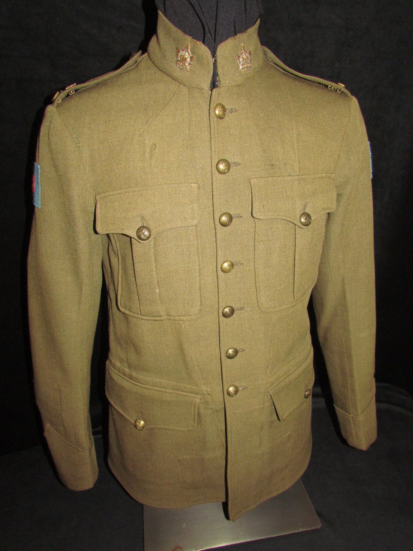 WW1 1903 Pattern Canadian Engineers Seven Button Tunic