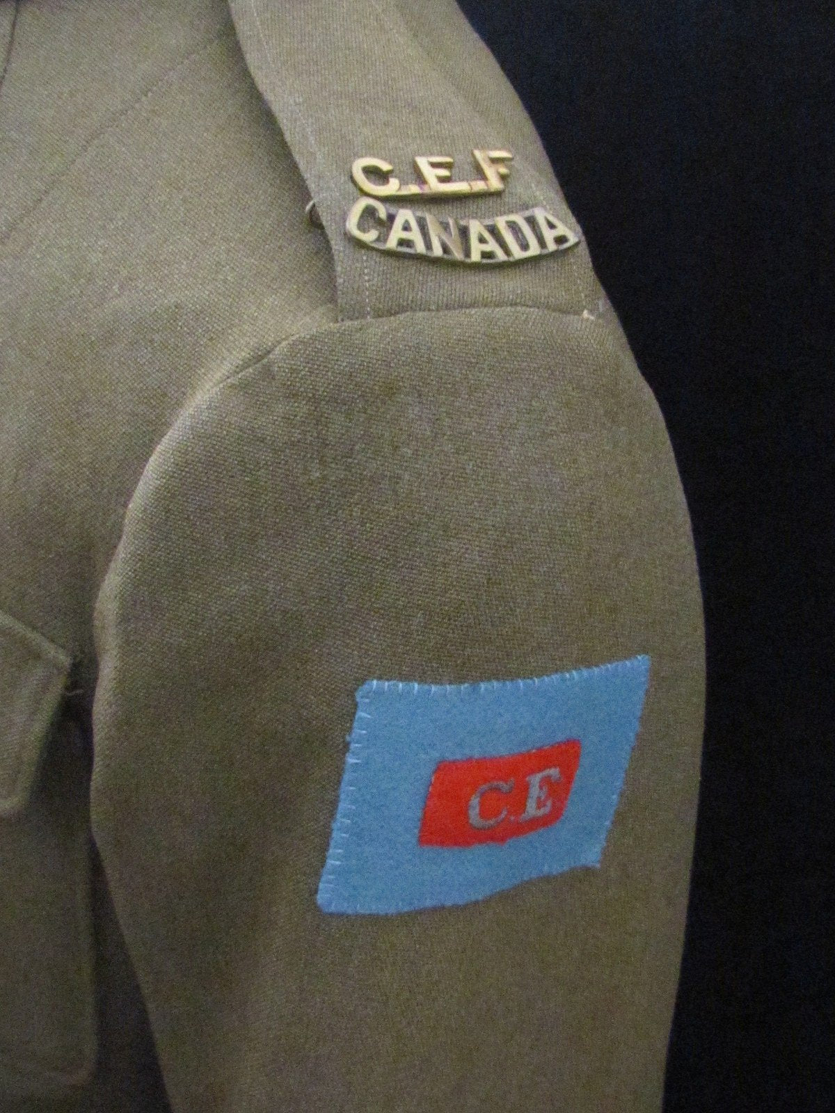 WW1 1903 Pattern Canadian Engineers Seven Button Tunic