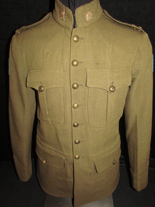 WW1 1903 Pattern Canadian Engineers Seven Button Tunic