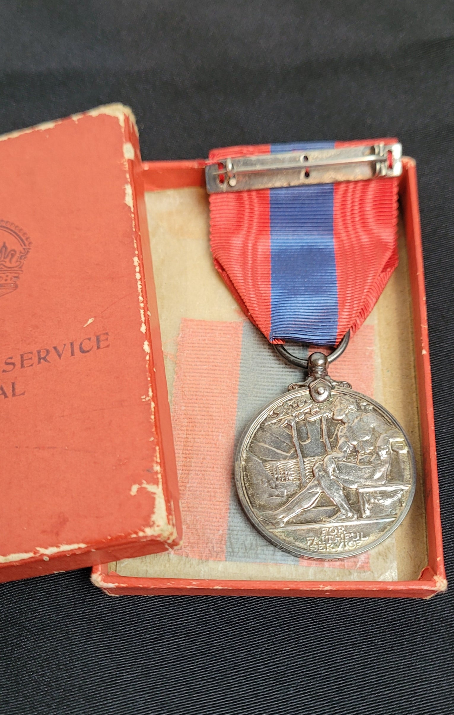 Imperial Service Medal George V Alfred Thomas Gallant 2