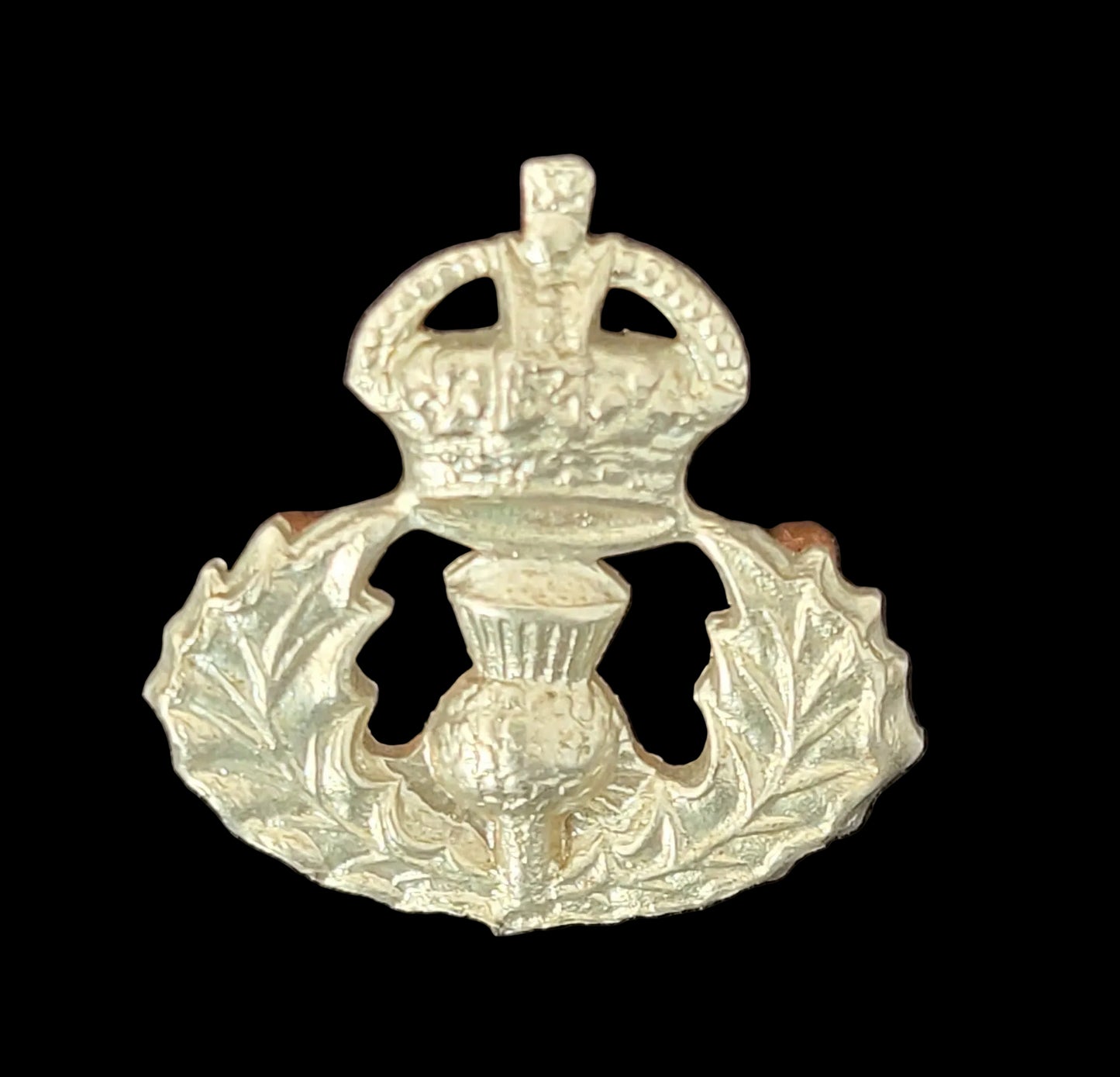 Inter-Wars Collar Badges for the Queen's Own Cameron Highlanders