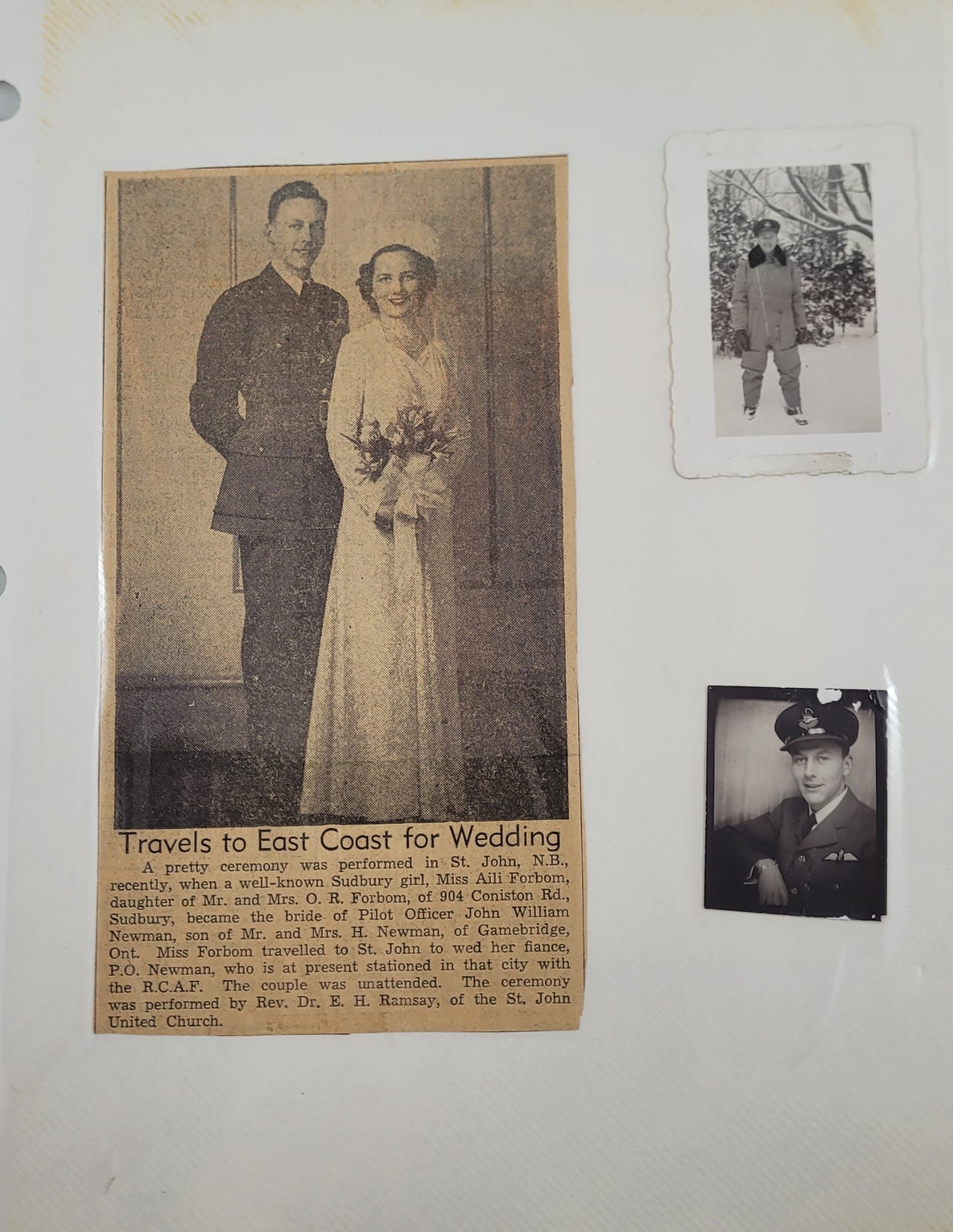 JW Newman Wedding Announcement
