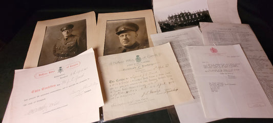 Large Ephemera Collection to Brigadier John Ernest Genet