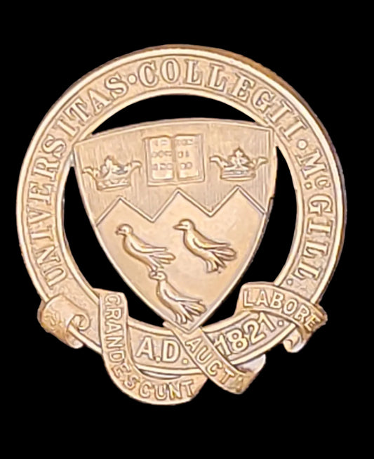 McGill Officer's Training Corps Cap Badge