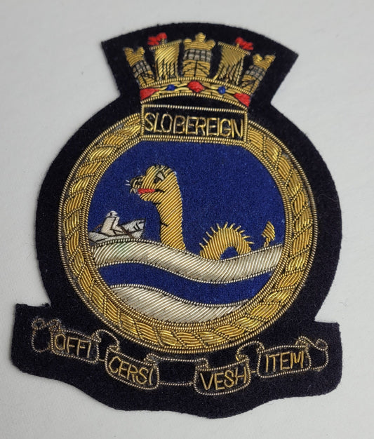 Naval Blazer Crest Sample