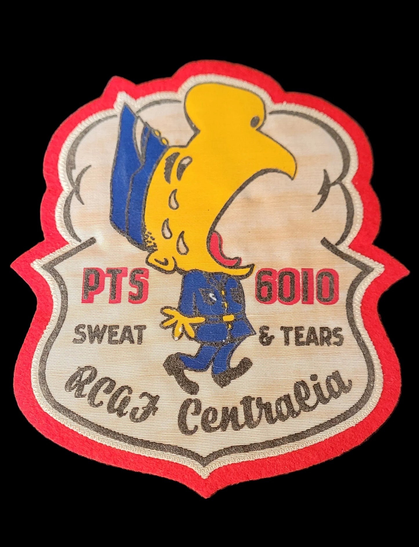 PTS 6010 Sweat & Tears RCAF Centralia Patch