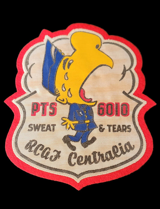 PTS 6010 Sweat & Tears RCAF Centralia Patch