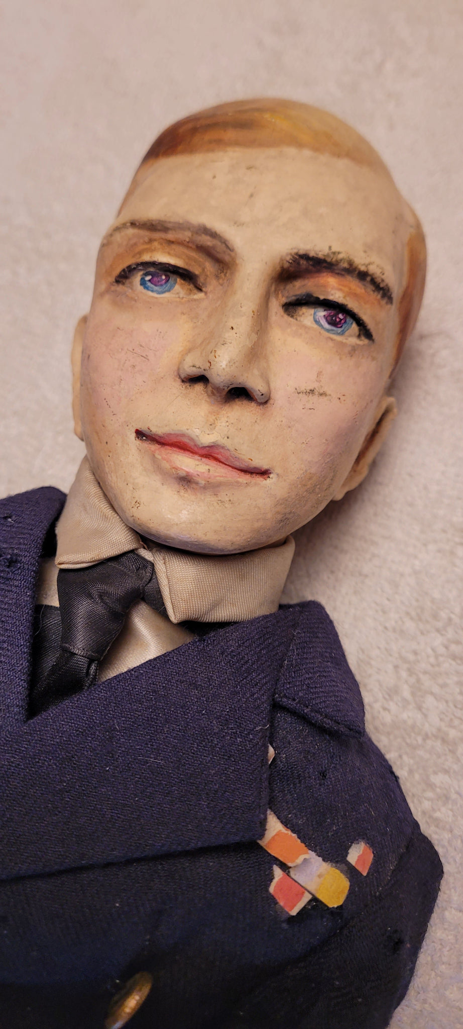 Patriotic figure or puppet British Naval Officer