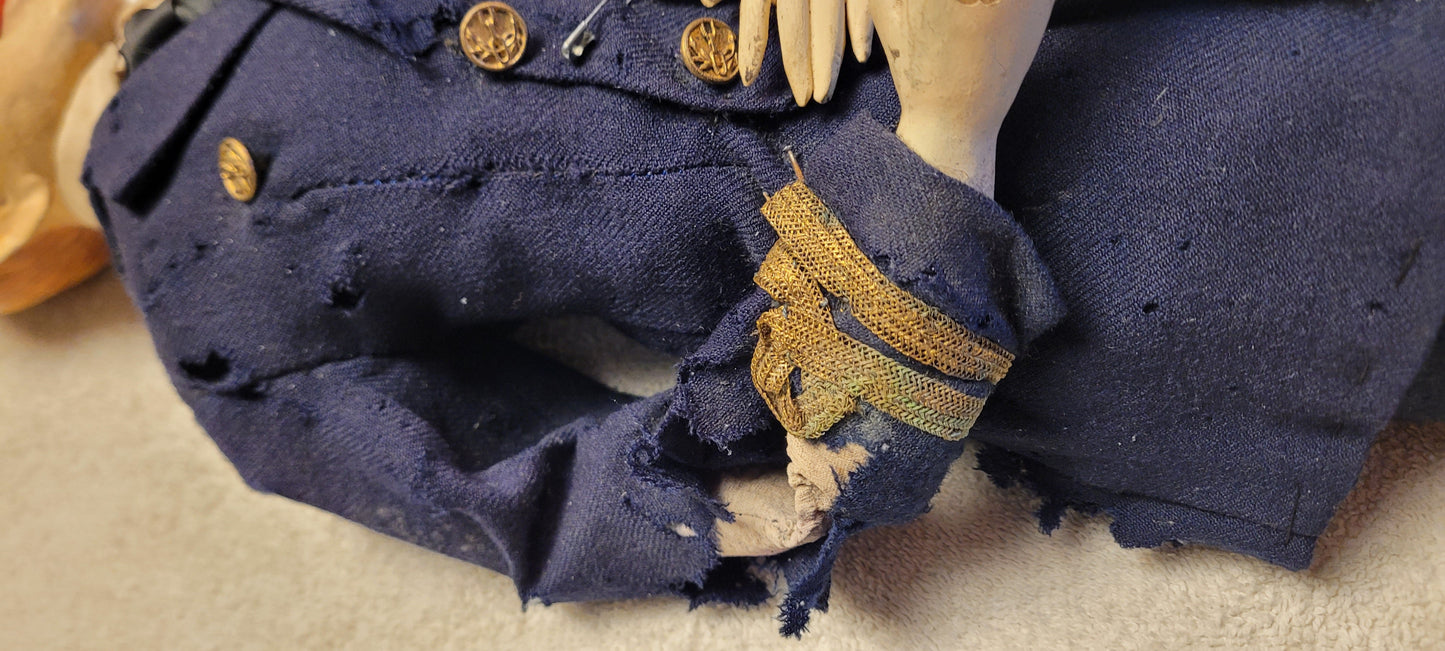 Patriotic figure or puppet British Naval Officer 3