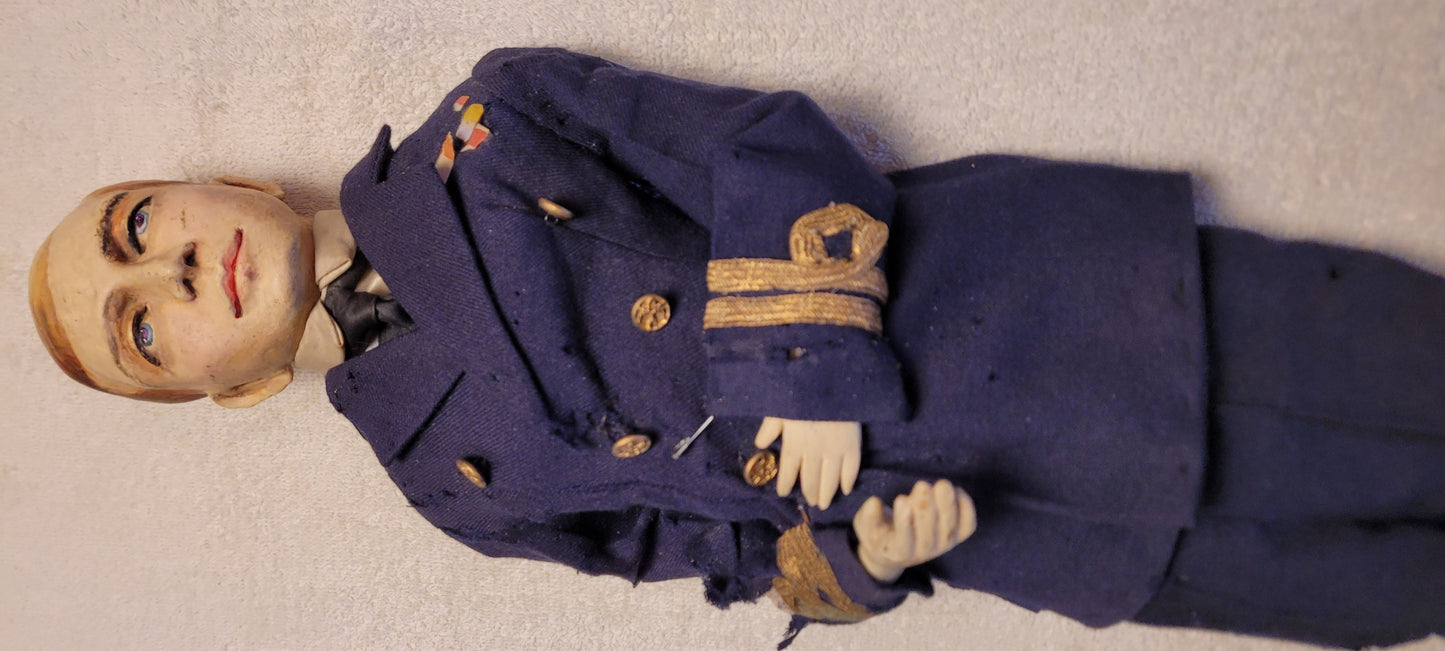 Patriotic figure or puppet British Naval Officer 4