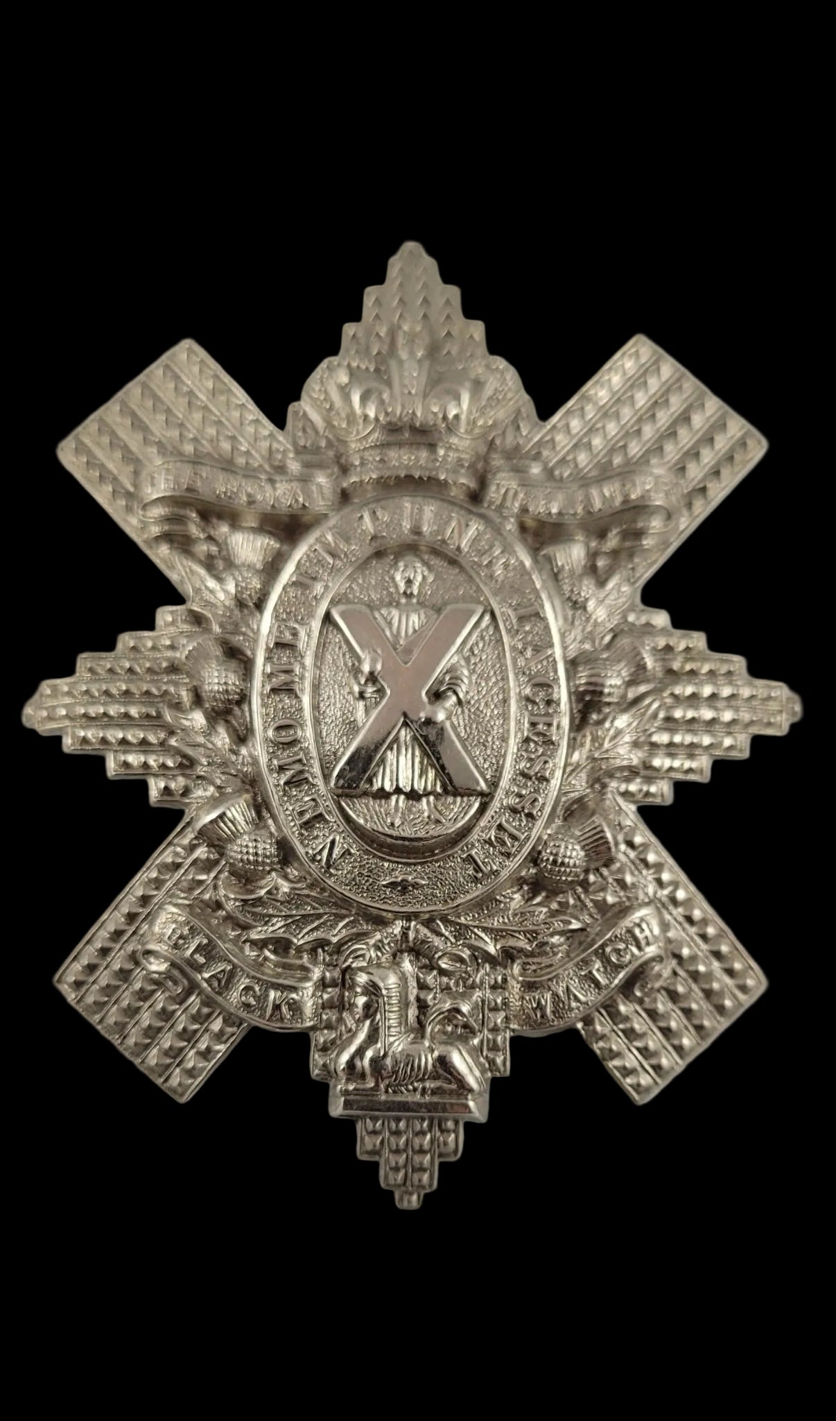 Pre-WW1 Cap Badge to the Black Watch (Royal Highlanders)