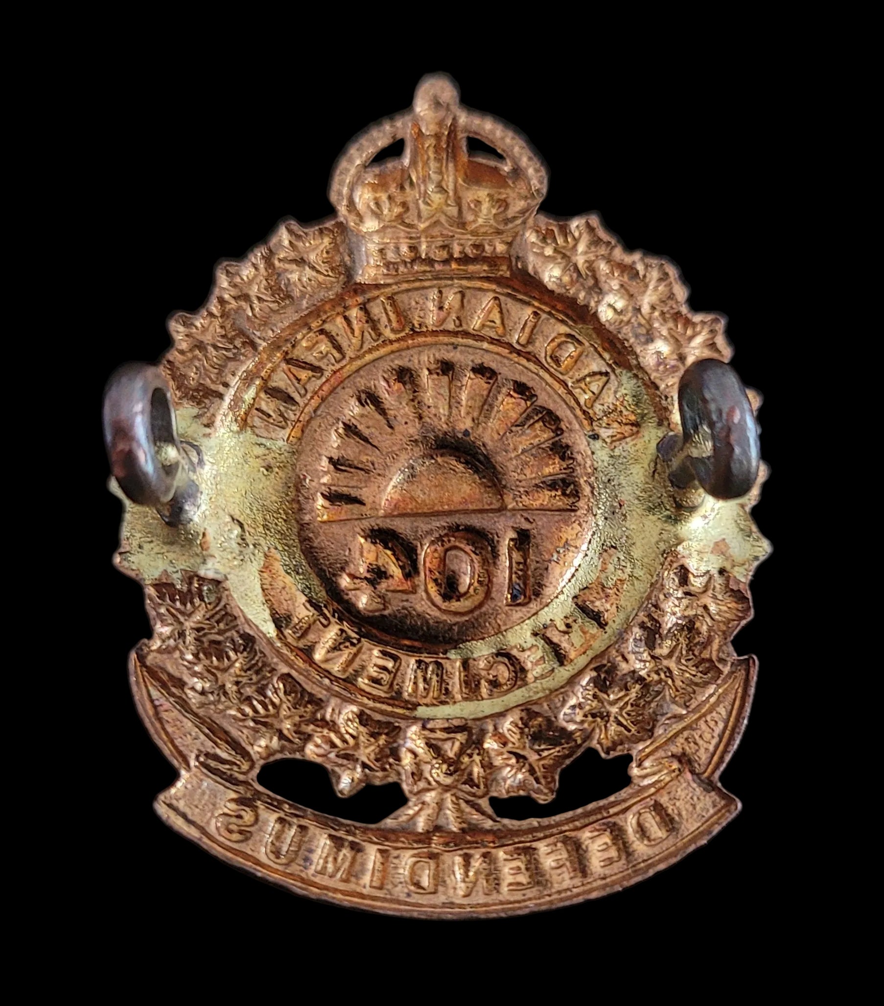 Pre-WW1 Cap Badge to the Canadian 104th Regiment (New Westminster)