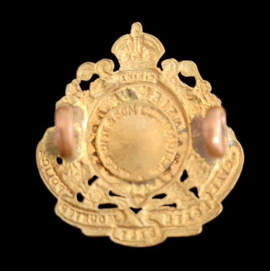 Pre-WW1 Collar Badge to the Royal North West Mounted Police obverse