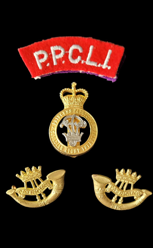 Princess Patricia's Canadian Light Infantry Cap, Collars, and Shoulder Title