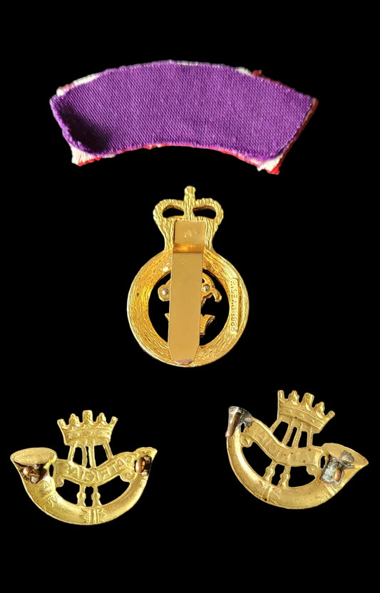 Princess Patricia's Canadian Light Infantry Cap, Collars, and Shoulder Title obverse